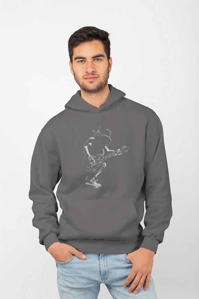 D&B Uni Hoodie ZN00012 Slash Anthrazitgrau-Größe L