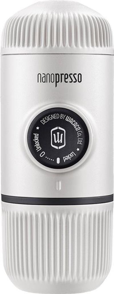 Wacaco Nanopresso Portable Kaffeemaschine Chill Weiß + Koffer