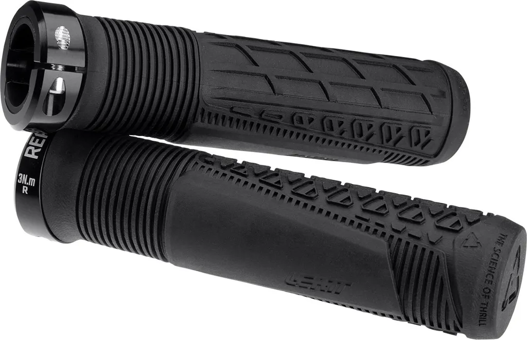 Poignées de Vélo Leatt ReaFlex 6.0 Argent 29mm pour Mains Sensibles