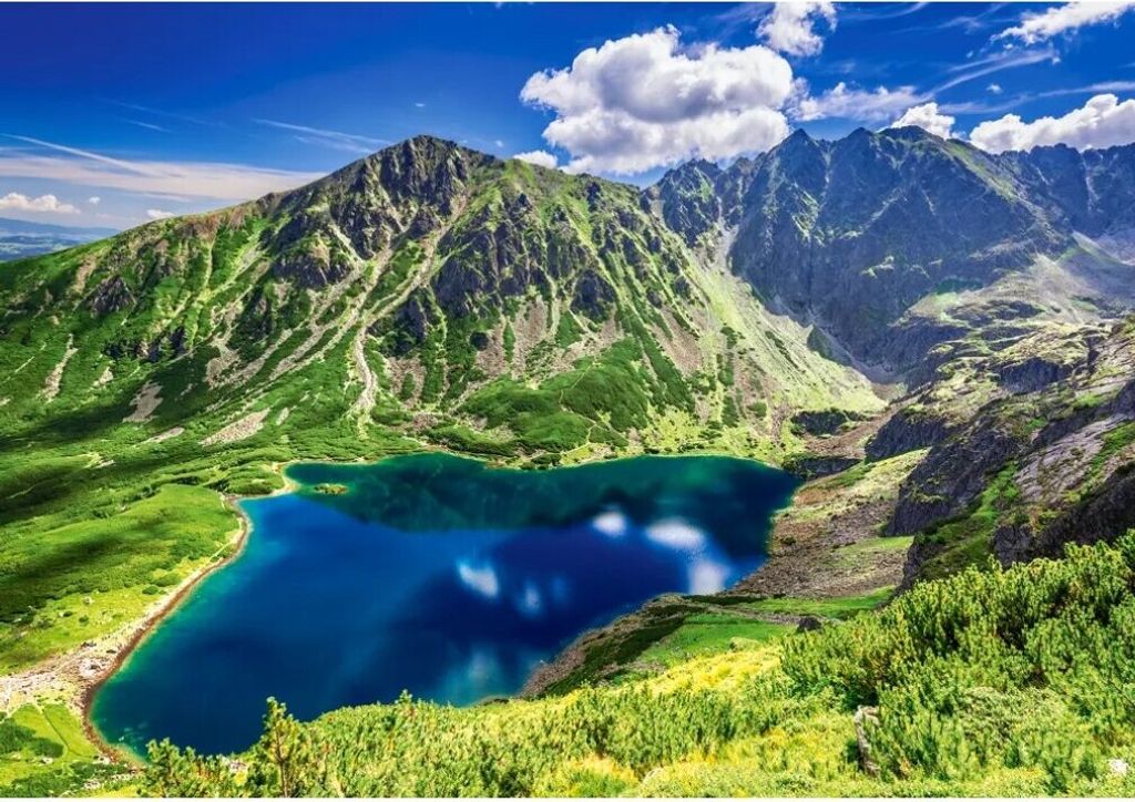 Castorland Puzzle Czarny Staw Gasienicowy Polen 500 Teile Produktbild 