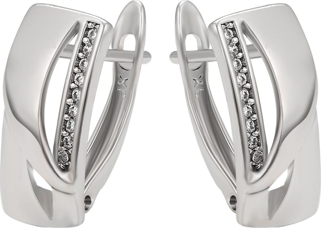 joella damen ohrringe - silber, one size