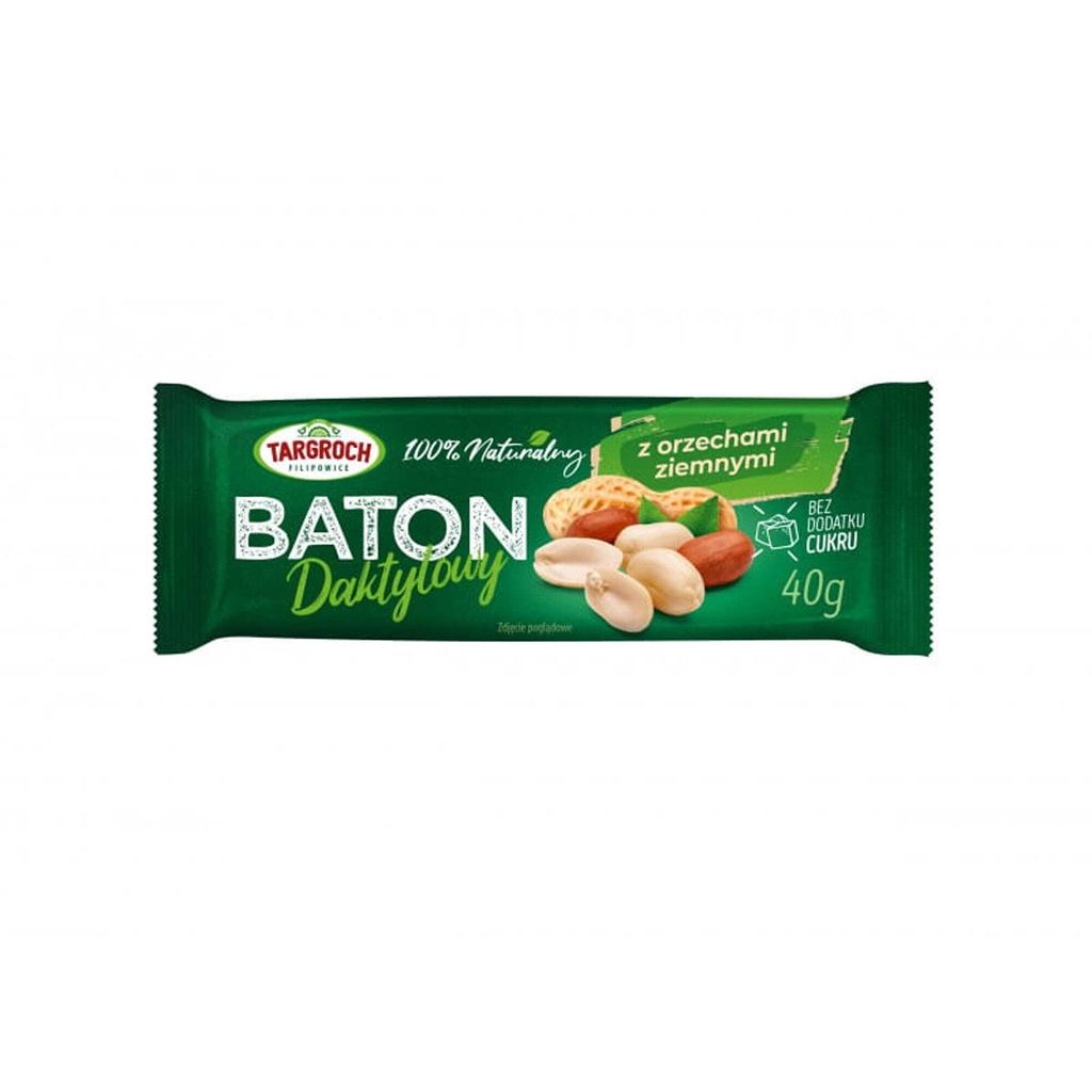 Targroch Dattelriegel mit Erdnüssen 40 g