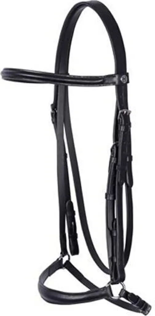 Harry's Horse Drop Bridle Nero Full: Tradizione Equestre in Cuoio
