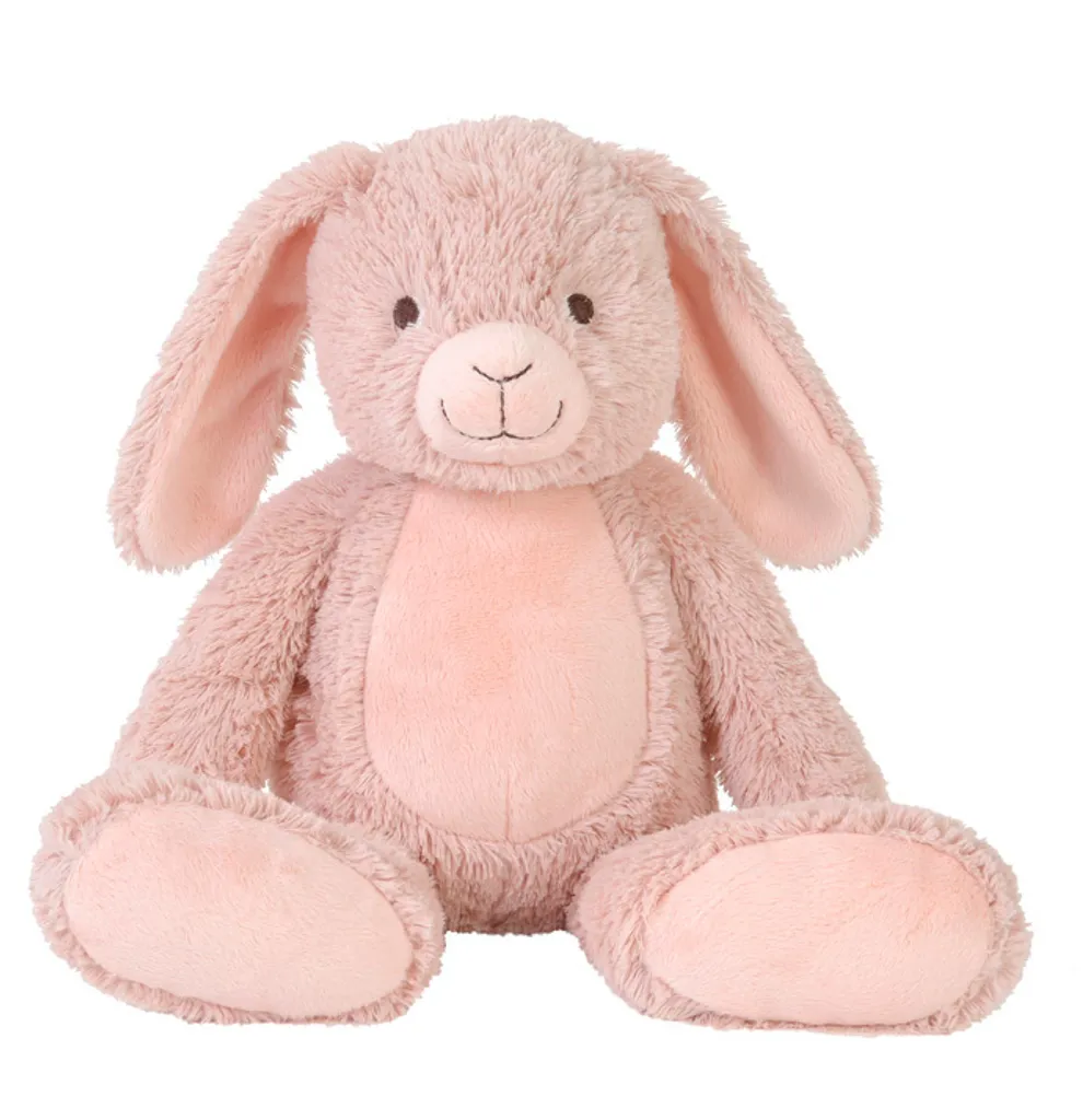 Doudou Lapin Rosi 36 cm - Peluche Anti-Stress et Douce Happy Horse