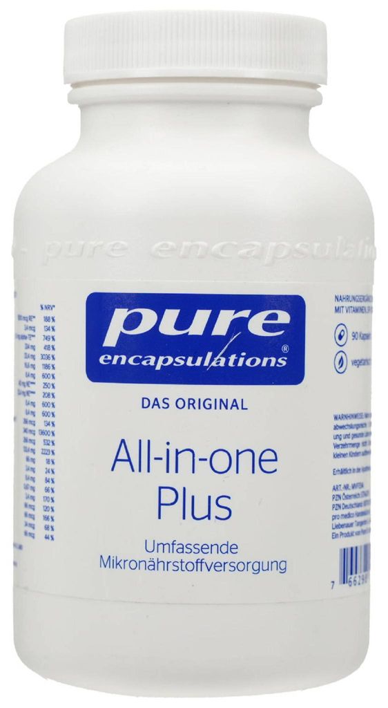 Cápsulas "All-in-one Plus" de Pure Encapsulations, 90 Imagen del producto 
