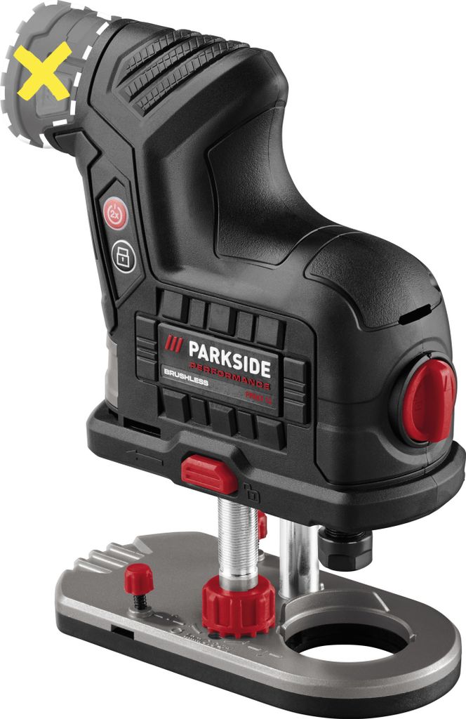 PARKSIDE PERFORMANCE® 12 V Akku-Kantenfräse »PPAKF 12 A1«, Produktbild 