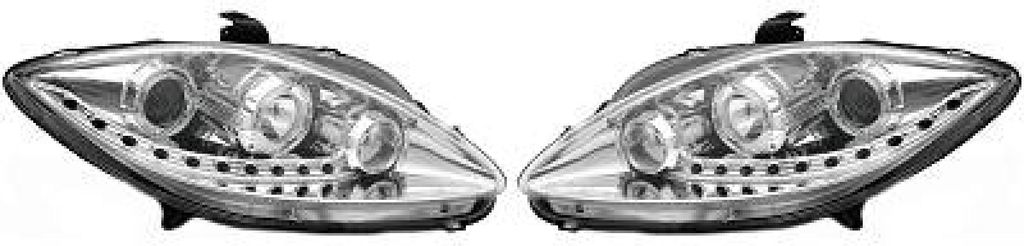 Scheinwerfer Set Hauptscheinwerfersatz für SEAT Leon Schrägheck (1P1) Altea XL (5P5, 5P8) Toledo III (5P2)