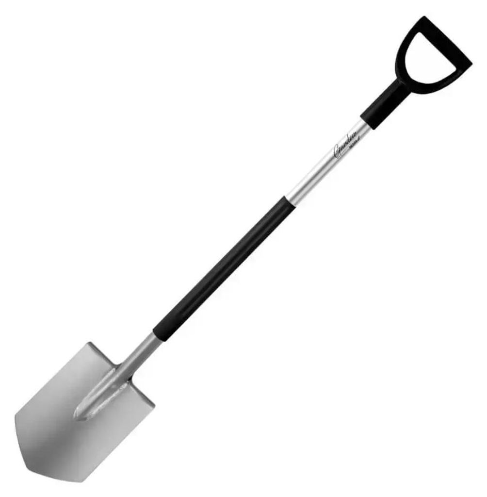 Spaten, scharf, Metallstiel, Griff D 122 cm Produktbild 