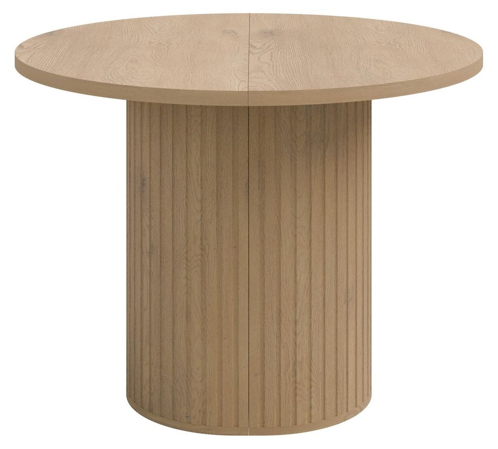 Masseno Ausziehbar Esstisch BOLLA 100 - 188 cm x 100 cm Produktbild 