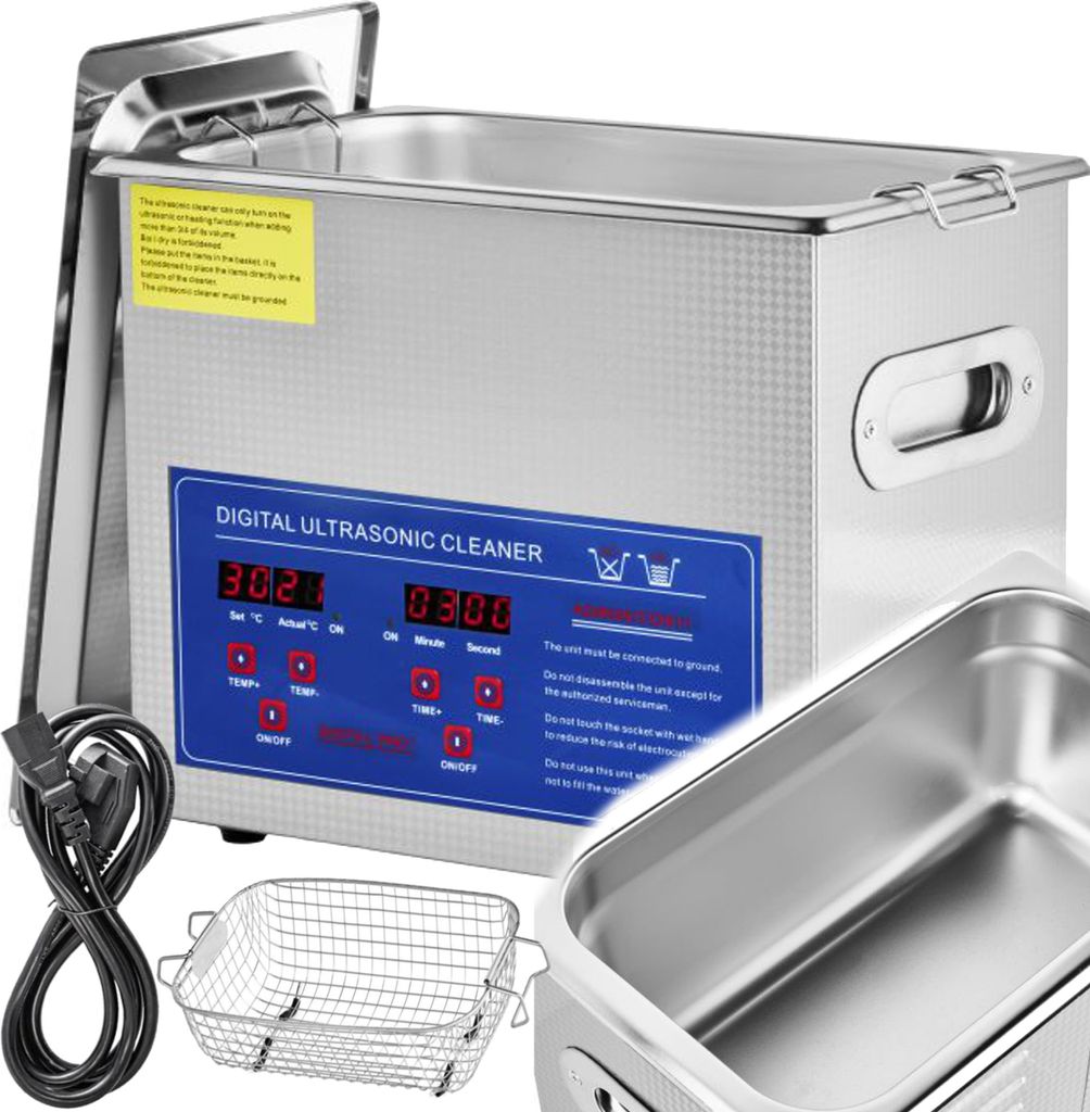 Myjka ultradźwiękowa 140W 3,2l 16581 Zdjęcie produktu 