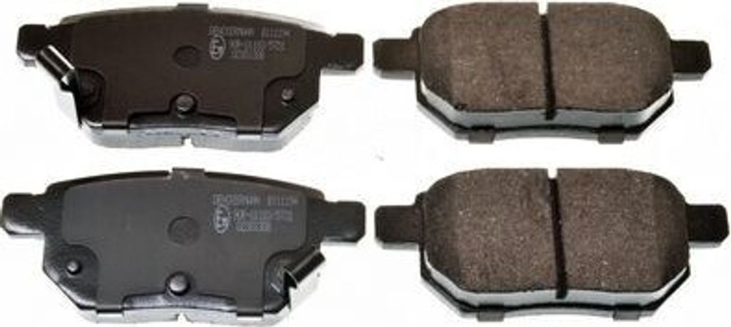 DENCKERMANN Bremsbeläge Satz Hinten Bremsklötze für TOYOTA Yaris Schrägheck (P9) B111194