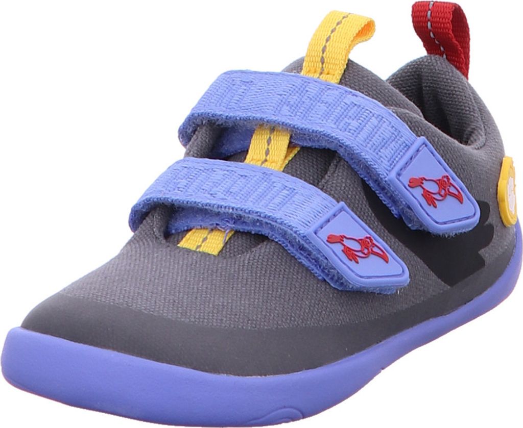 A single children's shoe is shown from a three-quarter front-left angle against a white background.