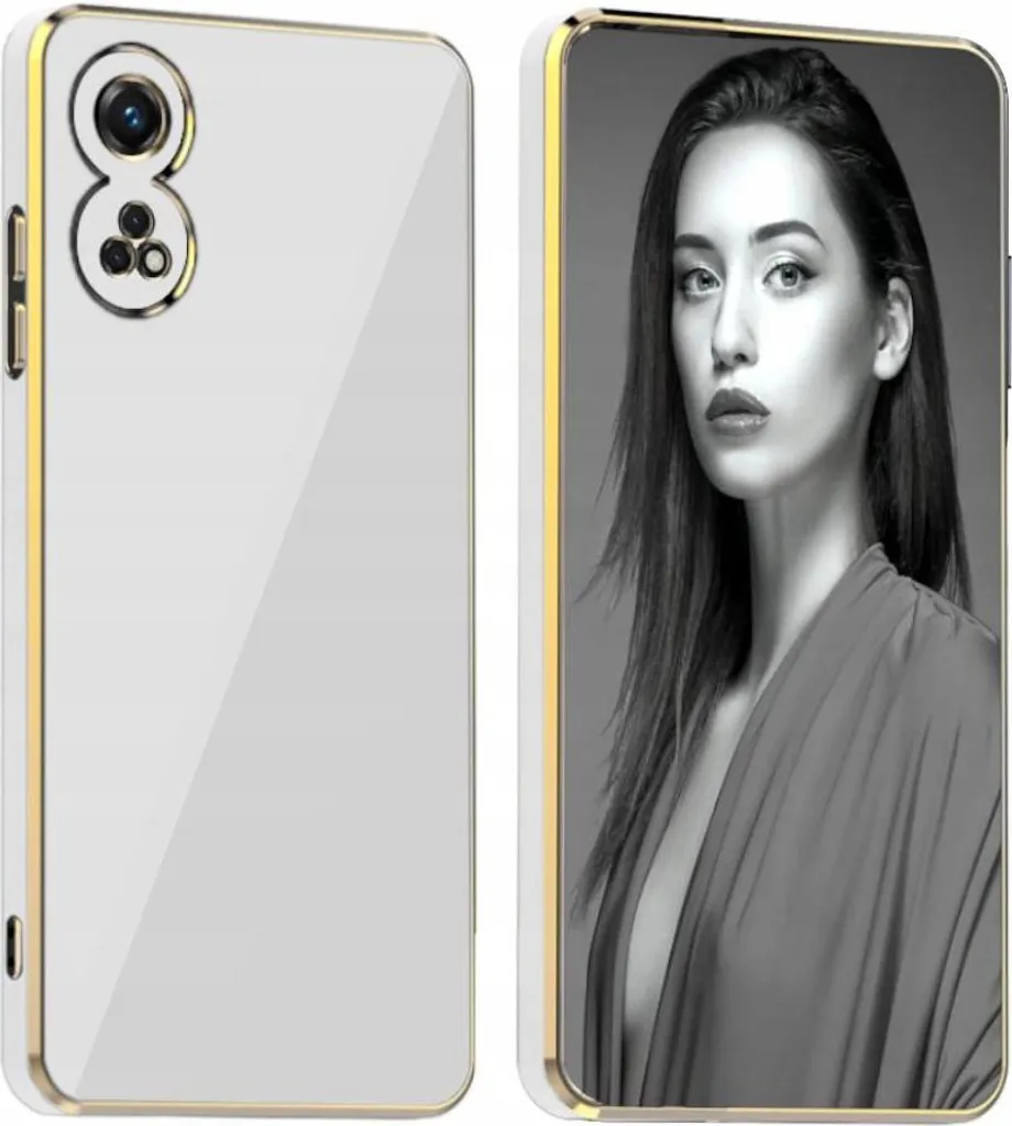 Custodia Glamour per Oppo Reno 8T 4G bianco