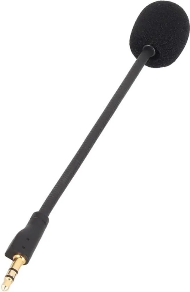 Microphone de remplacement pour Logitech G PRO X avec prise plaquée or