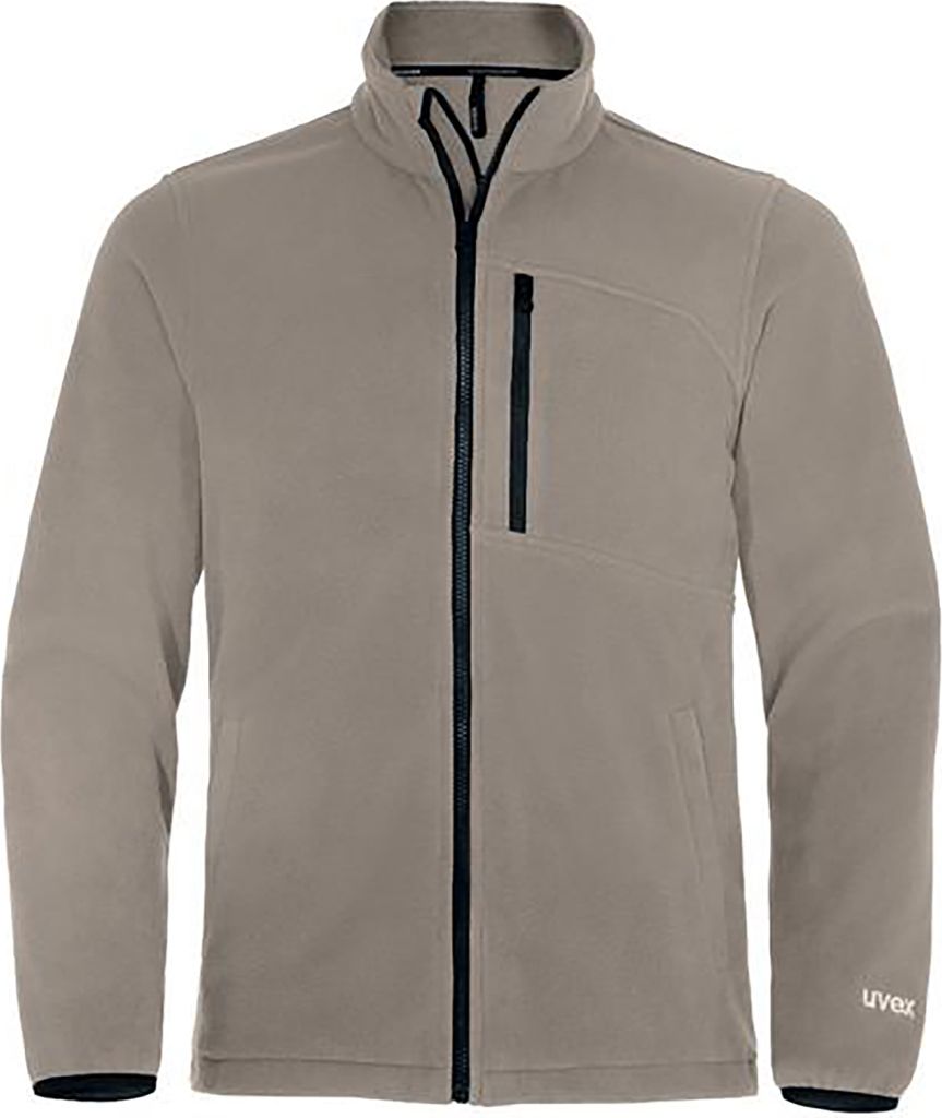Uvex 8893213, Jacke, Mann, Beige, Schwarz, XXL, 3 Taschen, Produktbild 