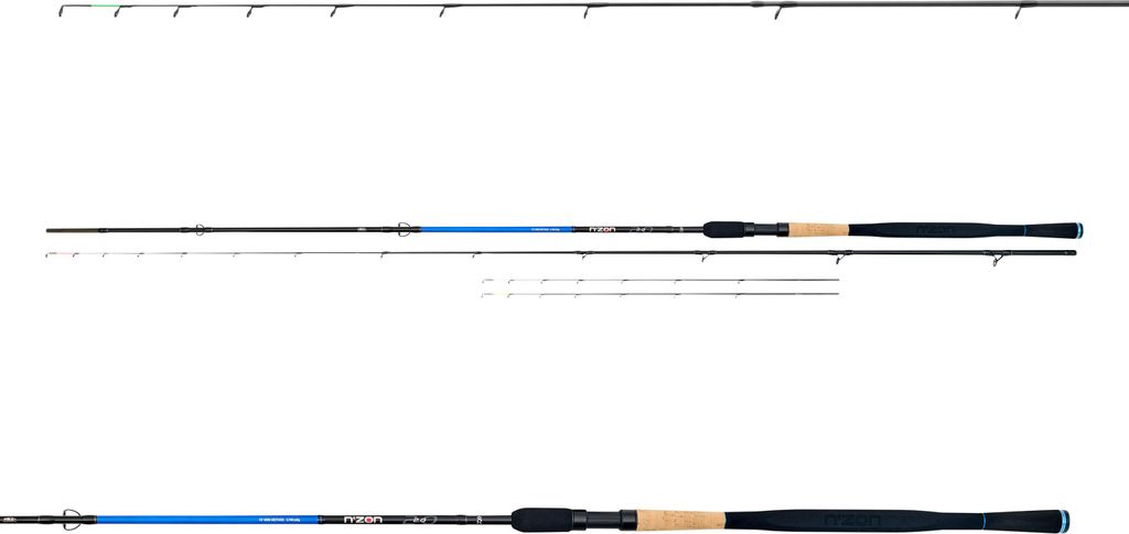 DAIWA NZon 2.0 Mini Method Feeder, 3,05m, 10,01ft, 0-40g, 5 Teile, Feeder Angelrute, medium fast, 11139-300