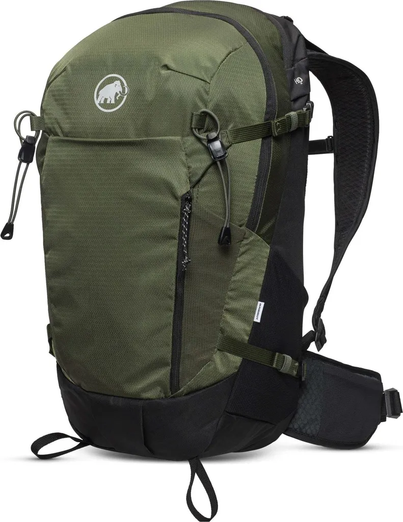 Sac à dos randonnée femme Lithium 25 Noir et Marais Foncé 51,5 cm
