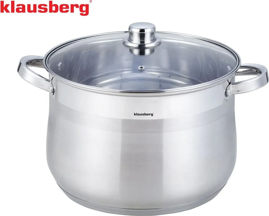Klausberg KB-7269 - Portapane In Acciaio Inox Smaltato, Capiente E Salvaspazio, Colore Argento/nero