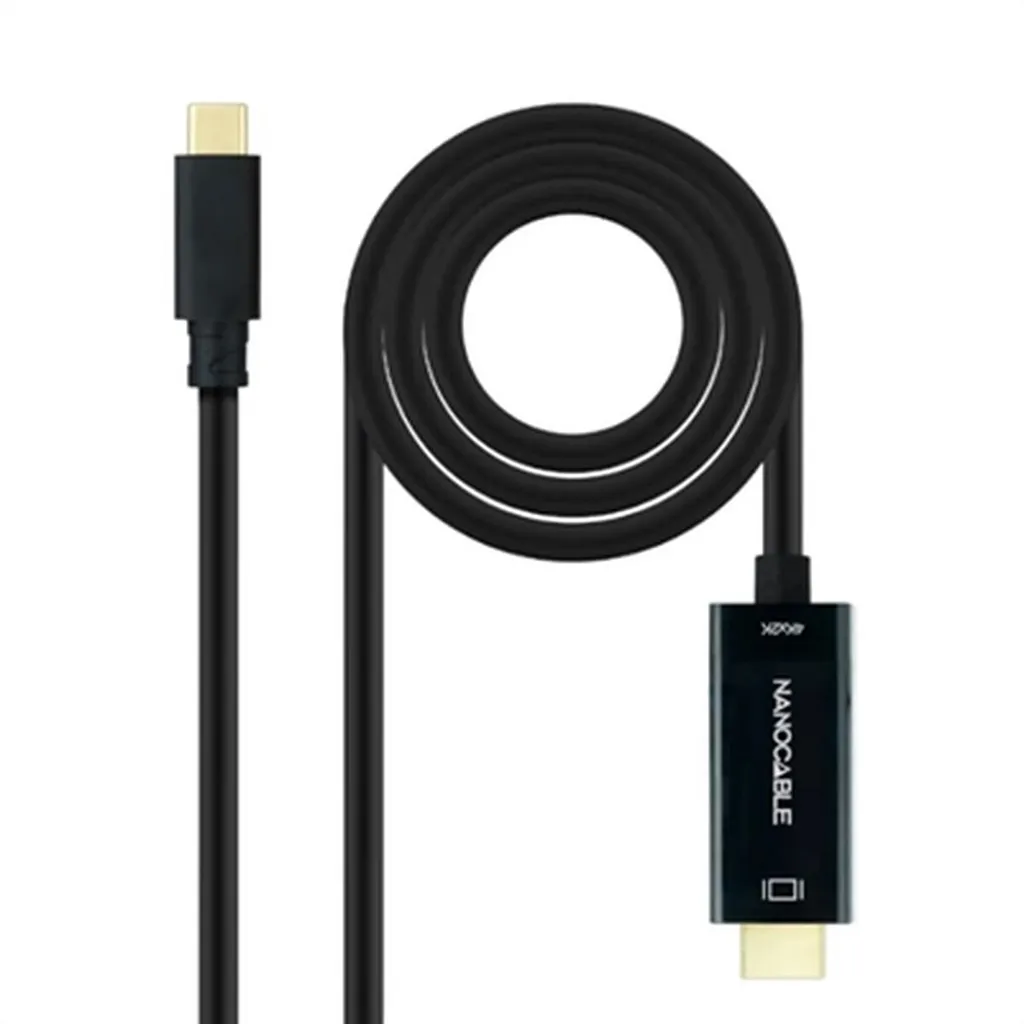 Prezzo Shock! Cavo USB-C a HDMI 4K Nanocable 10.15.5133 3 Metri