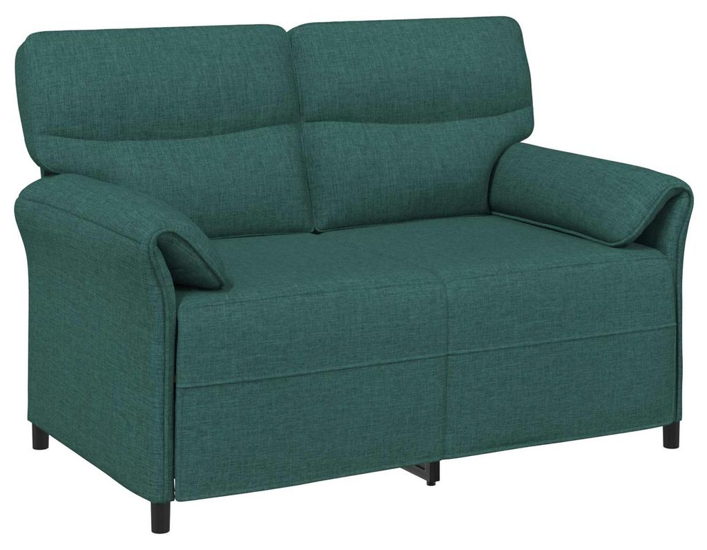vidaXL Sofa 100% Polyester, Metallrahmen, MDF, Sperrholz