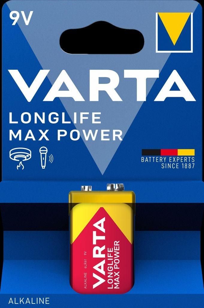 VARTA Longlife Max Power 9V Batterie
