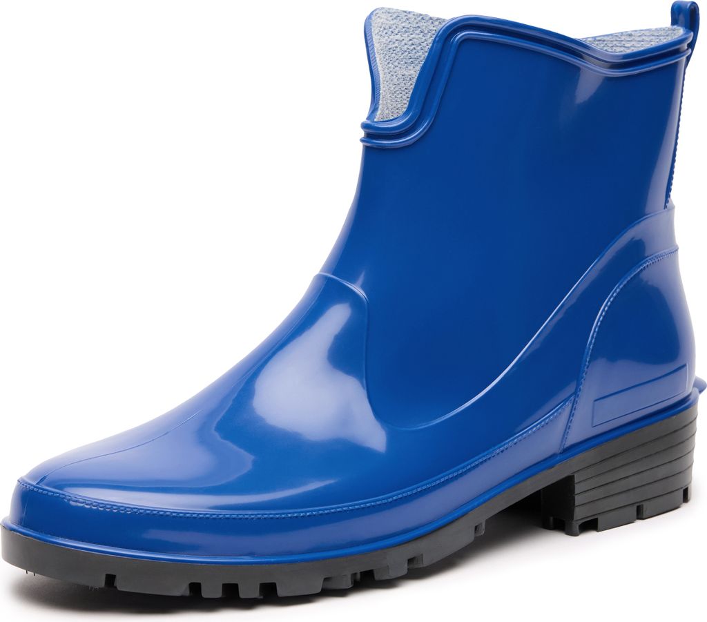 Ladeheid Damen Kurze Gummistiefel LA-930 (Blau, 40).