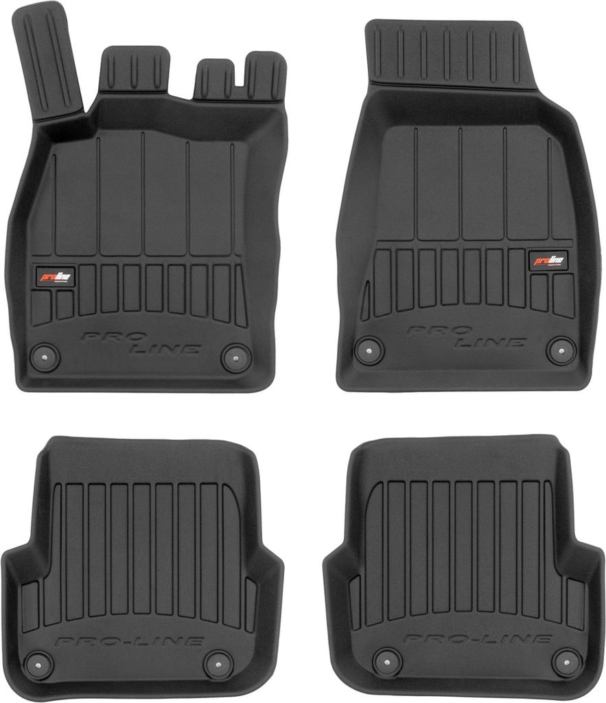 FROGUM Gummimatten Autofussmatten für Audi A6 C6 2006-2011