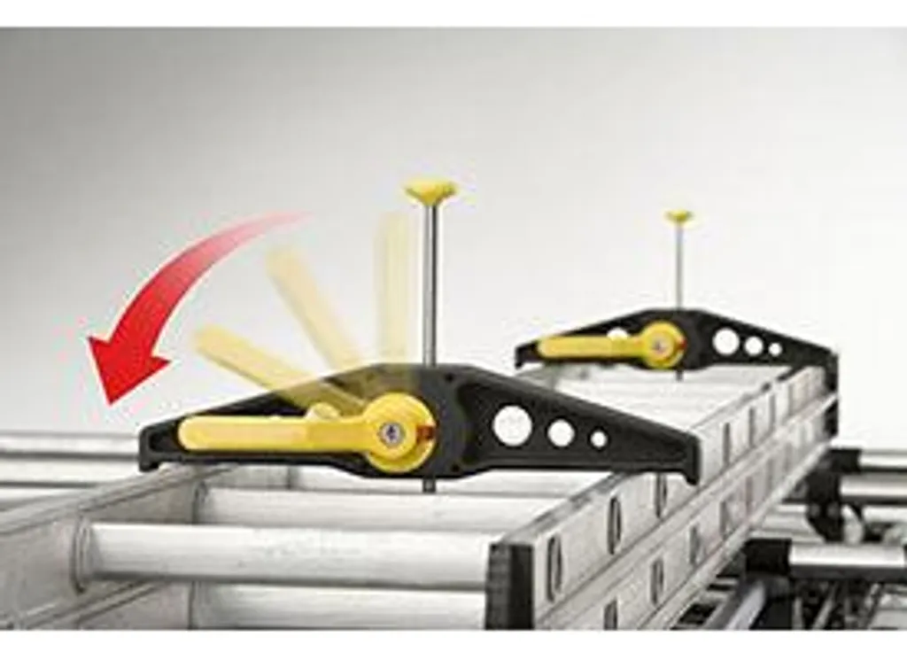 Fixe échelle FIXGALPR PREMIUM en acier robuste avec verrouillage intégré