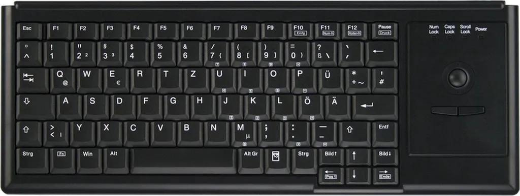 Trackball Compact Industry 4.0 Contour ACTIVE KEY avec Design Plat