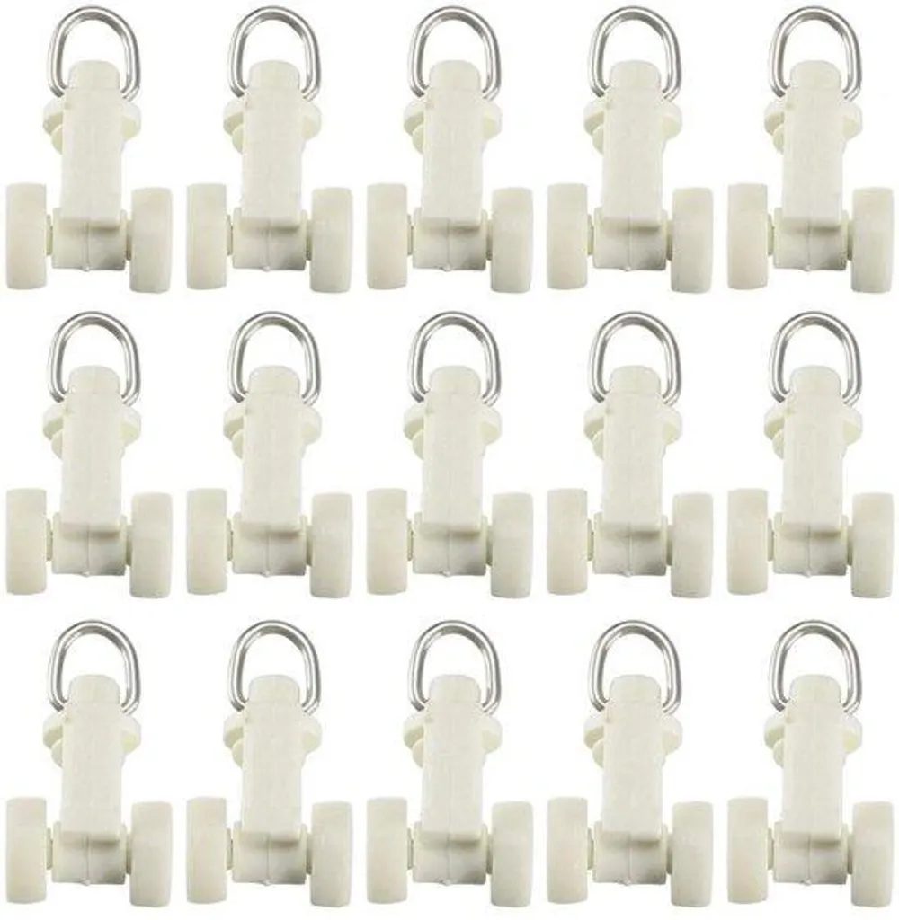 Rouleau pour rideau de douche plastique 80x10mm fini les blocages