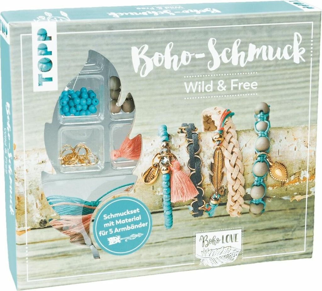 TOPP Boho-Schmuckset Wild & Free