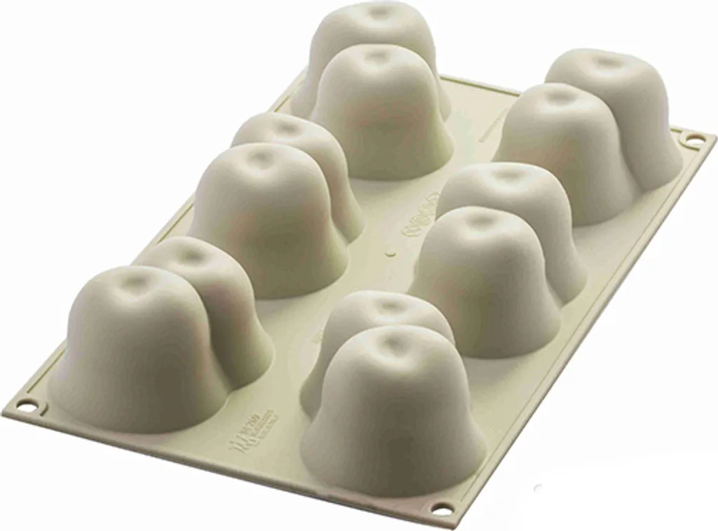 Moule en Silicone Beige Haute Qualité 105 ml Silikomart pour Dessert