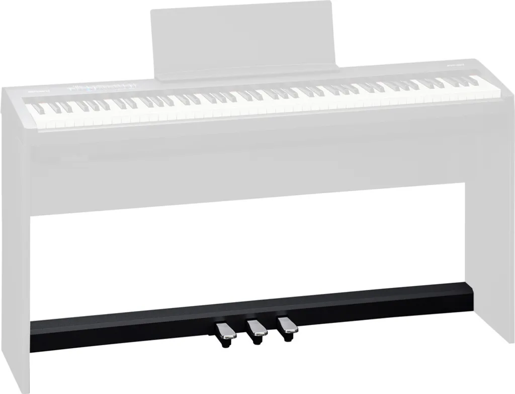 Bloc 3 Pédales Roland KPD-70-BK pour Piano Numérique de Salon Noir