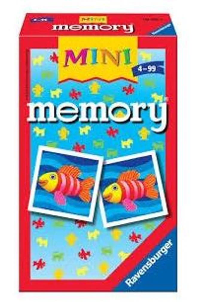 Mini Memory Ravensburger : jeu éducatif de poche pour les petits