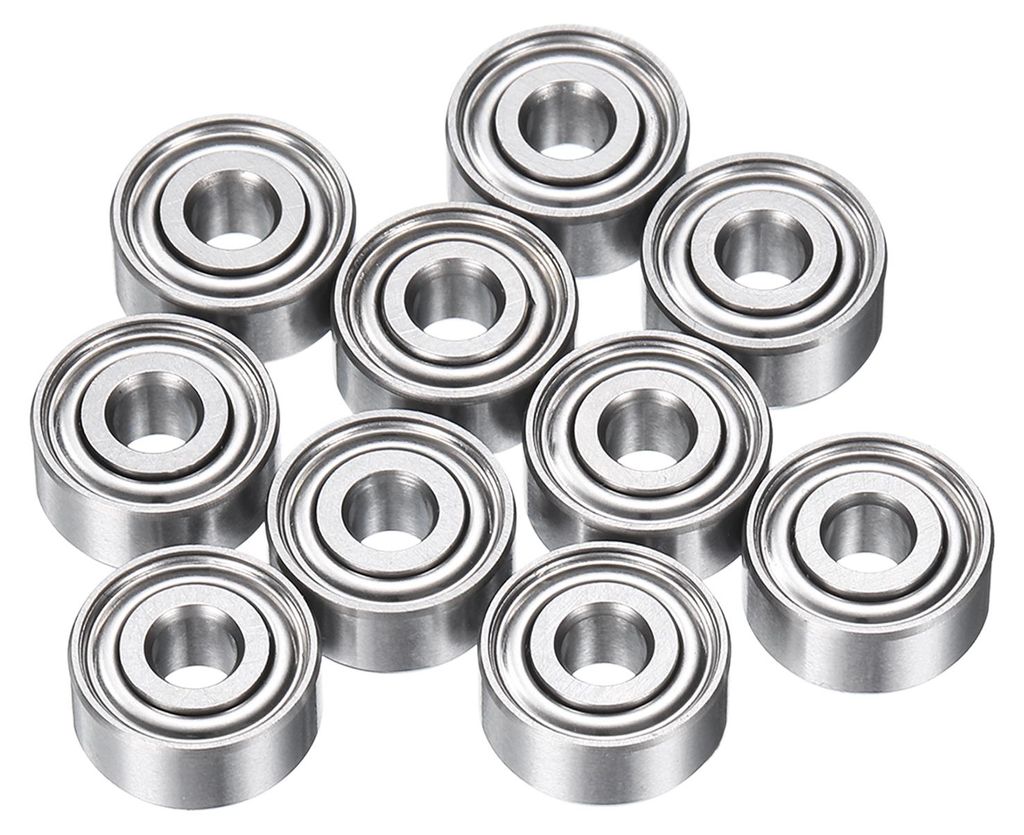 10 Stš¹ck MR93ZZ Kugellager Rillenkugellager 3x9x4mm Chromstahl Miniaturlager Doppelt Geschirmt Pr?zisionslager, P5 (ABEC 5)