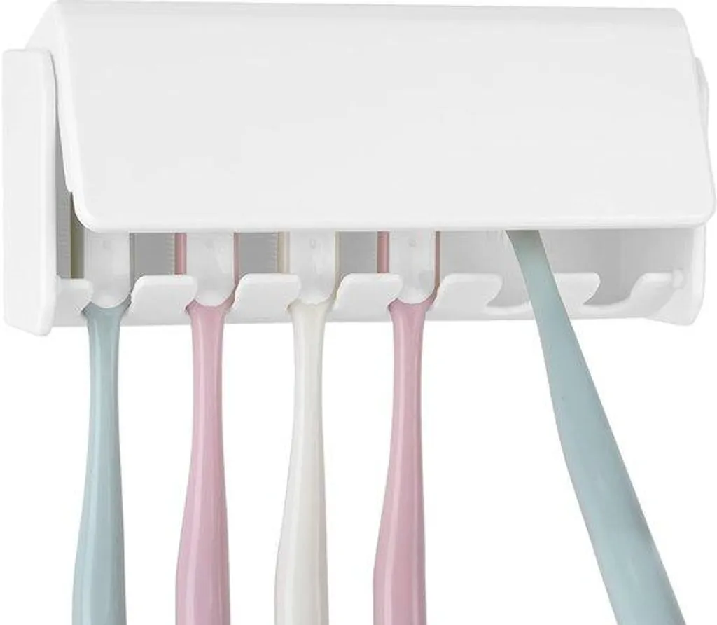 Organisateur de salle de bain suspendu pour brosses à dents - Série Pur