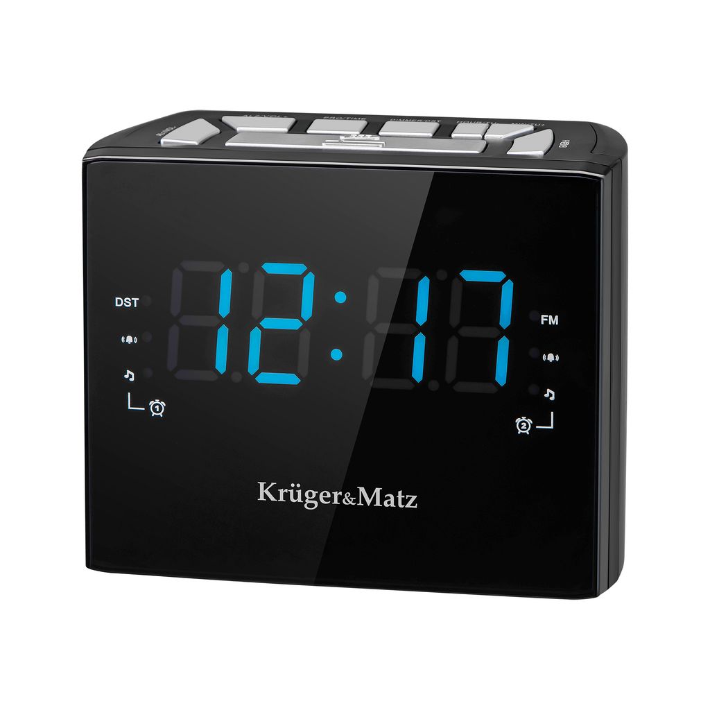 Kruger Matz Kruger Matz UKW-Radiowecker schwarz