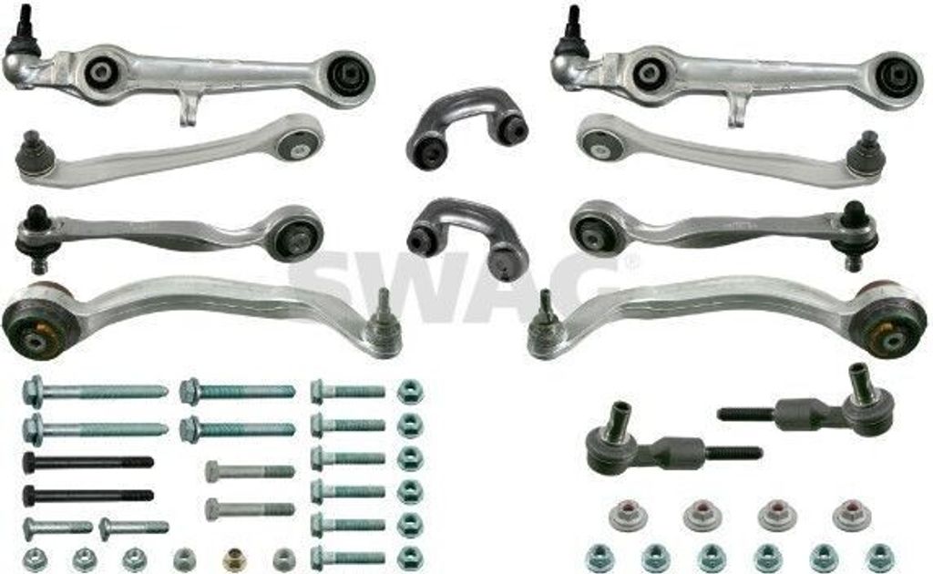 SWAG 32 92 4902 Querlenker Reparatursatz für VW PASSAT Variant (3B6) Vorne Links Vorne Rechts