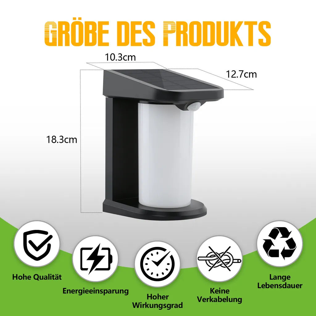 Solution Éclairage Extérieur sans Électricité : Pack 2 Lampes Solaires