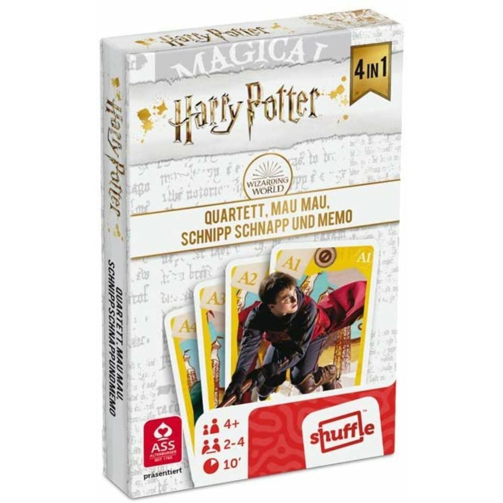 Harry Potter - Quartett 4 in 1 Produktbild 