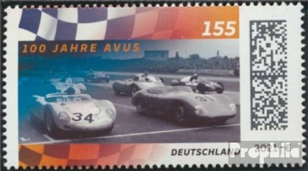 Briefmarken BRD 2021 Mi 3616 (kompl.Ausg.) gestempelt 100 Jahre AVUS