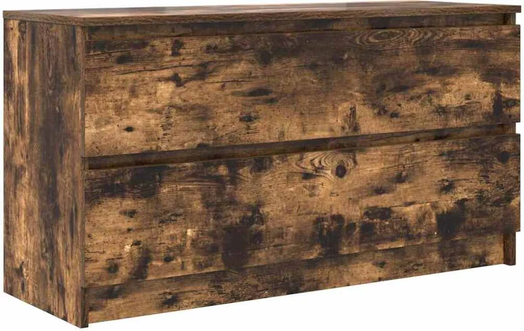 Mobile TV vidaXL Rovere Fumé 100x35x54 cm | Porta TV Moderno Legno
