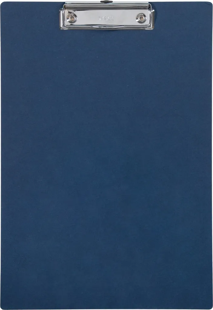 Planchette à pince MAULbalance A4 en carton bleu - Lot de 12 pièces