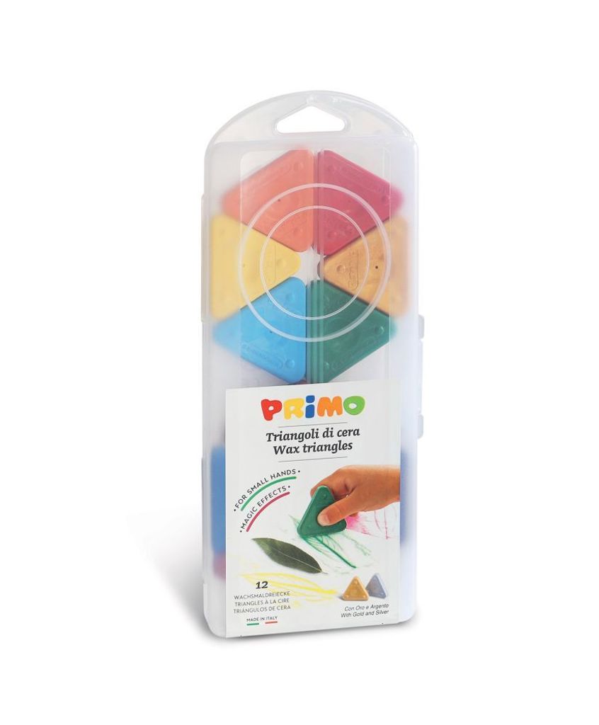 Primo 073TRI12AP Crayon de cire 12 pièce(s) Image du produit 