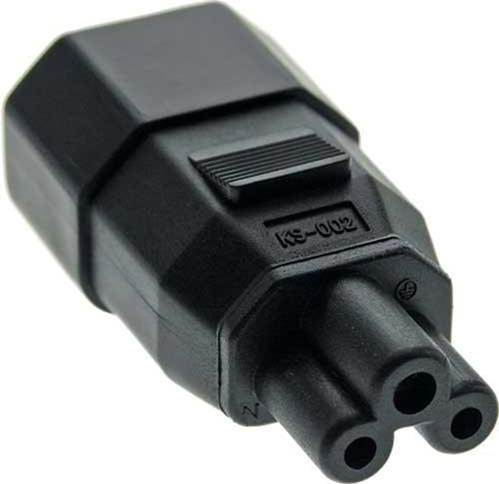 Microconnect PEA0408, C14, C5, Czarny Zdjęcie produktu 