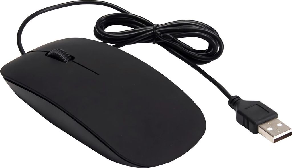 Ak278A Mysz Optyczna Slim Czarna Zdjęcie produktu 