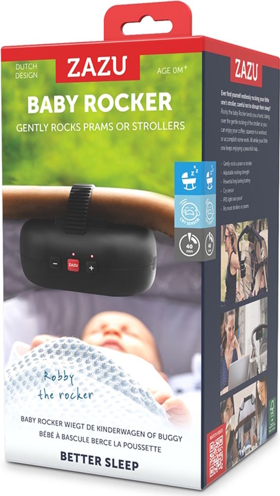 Kočárek Zazu ROBBY Rocker Black Obrázek produktu 6