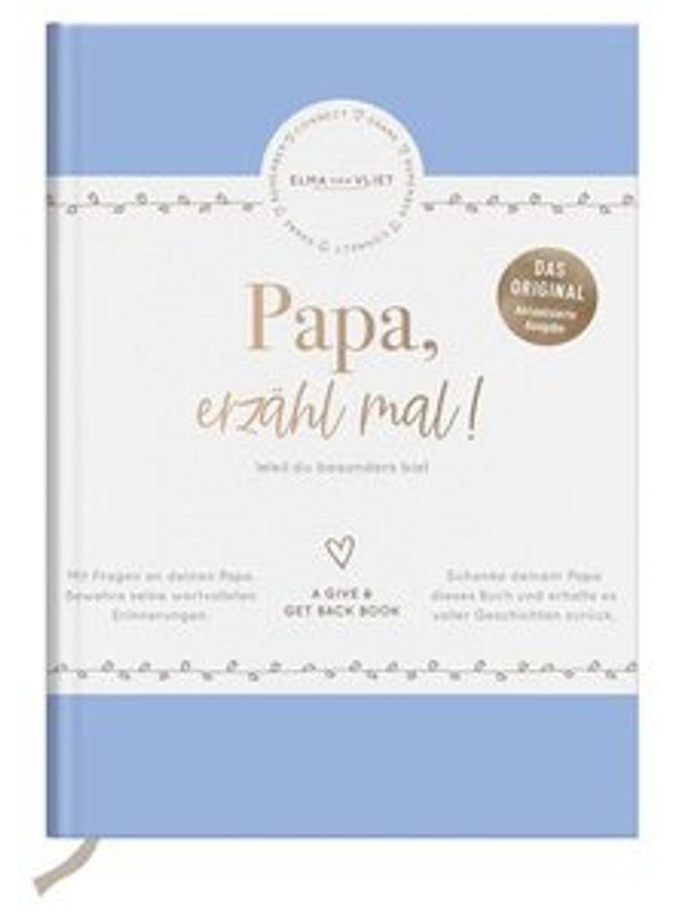 Papa, erzähl mal! | Elma van Vliet: Das Erinnerungsalbum Image du produit 