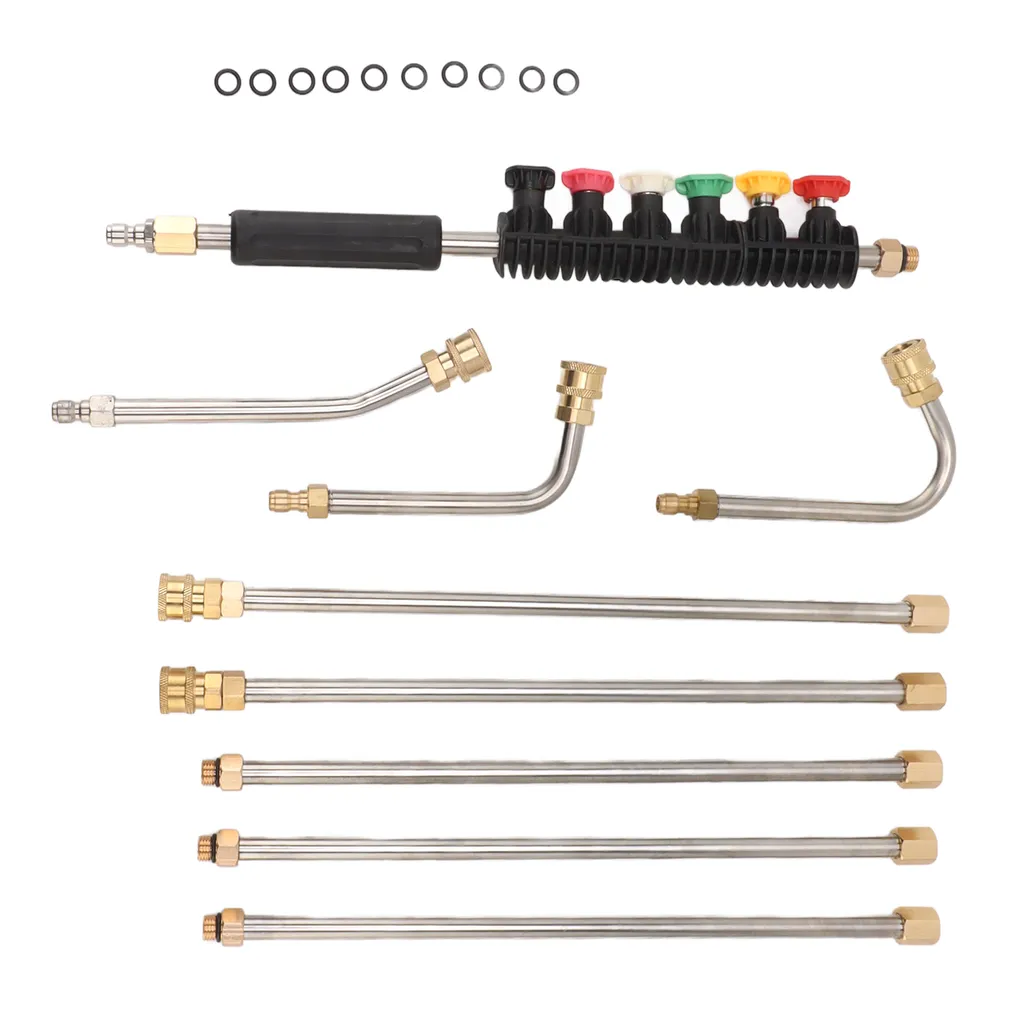 Rallonge pour Nettoyage de Gouttières et Toitures Haute Pression 1/4"
