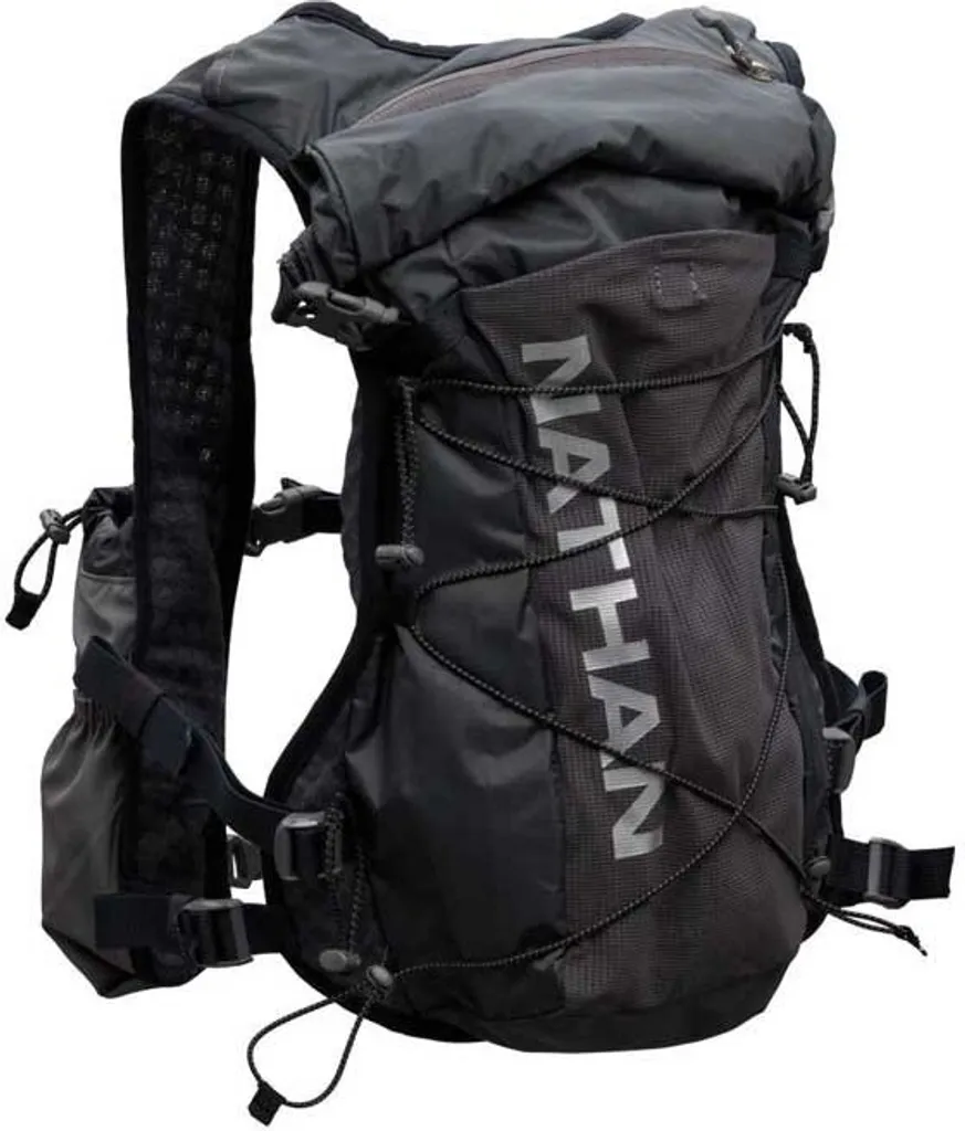 Nathan Trailmix 2.0 12L Gilet d'hydratation Noir réglable pour Running